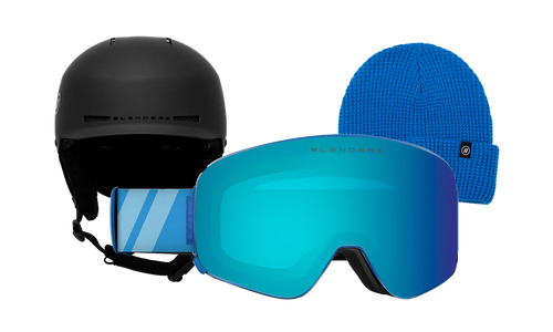 Aura | Blue Horizon - Chip MIPS Black - Azure Beanie