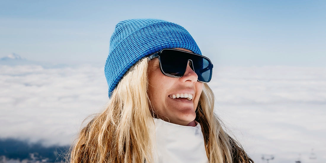 Azure Beanie Zoom View Image 1