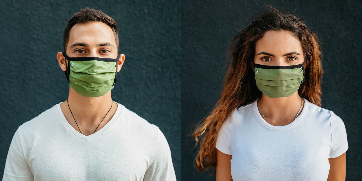 Solid Mask (3 Pack) - Neutral Color Adjustable Anti- Microbial Face Masks & Face Coverings Face Masks | $12 US | Blenders Eyewear