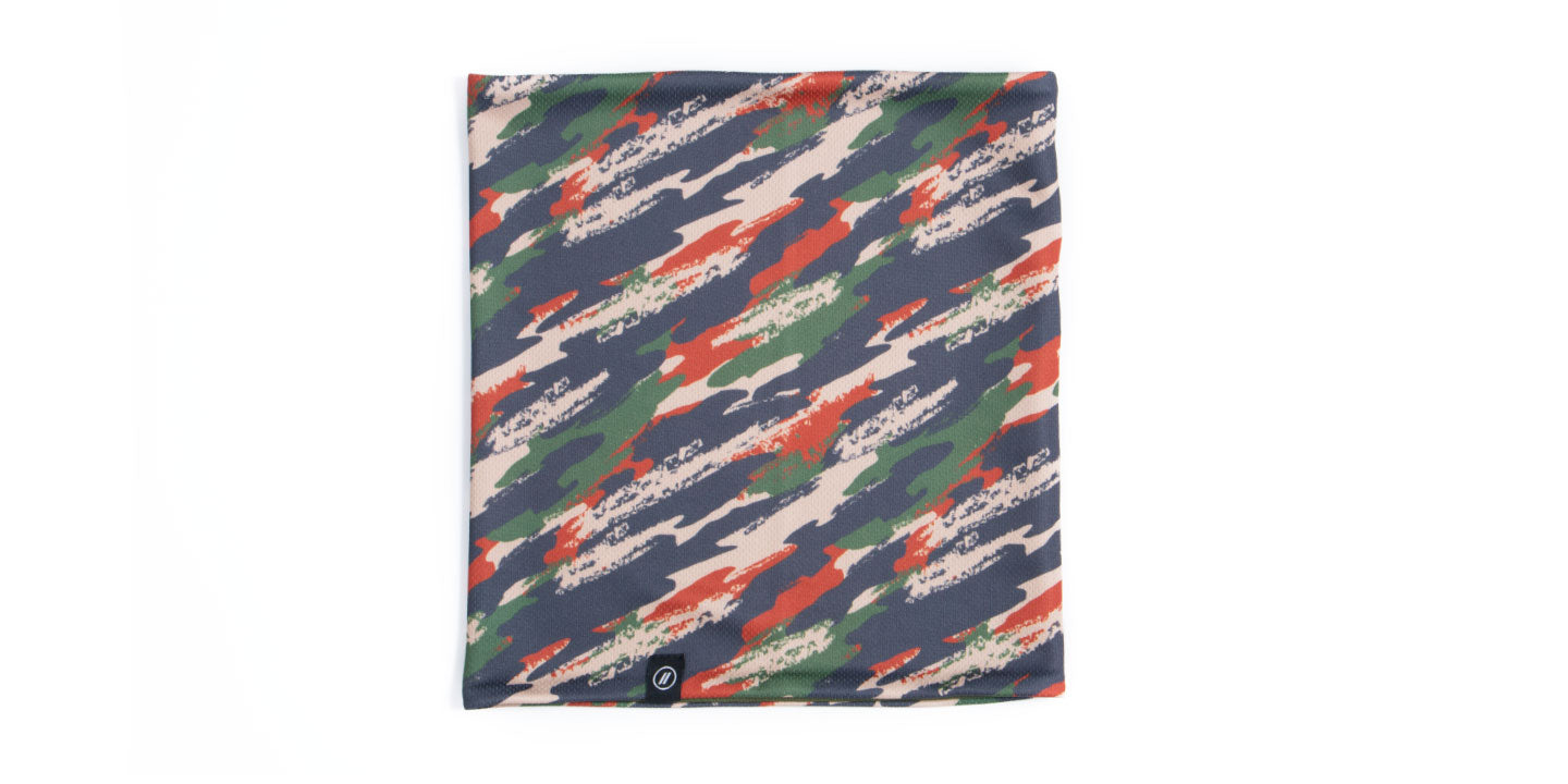 Camo/Olive Neck Gaiter Zoom View Image 2