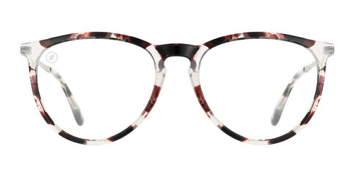 Oakstone Blue Light Glasses - Tan & Brown Tortoise Round Frame & Clear Blue Light Blocking Lens Blue Light | $48 US | Blenders Eyewear